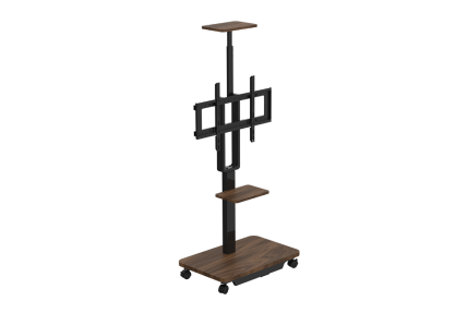 Едномоторна мобилна количка, стойка за телевизор