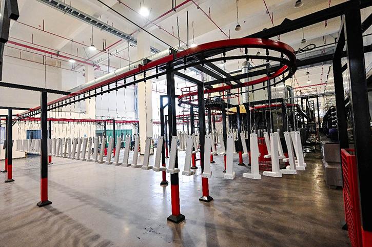 Център за прахово боядисване